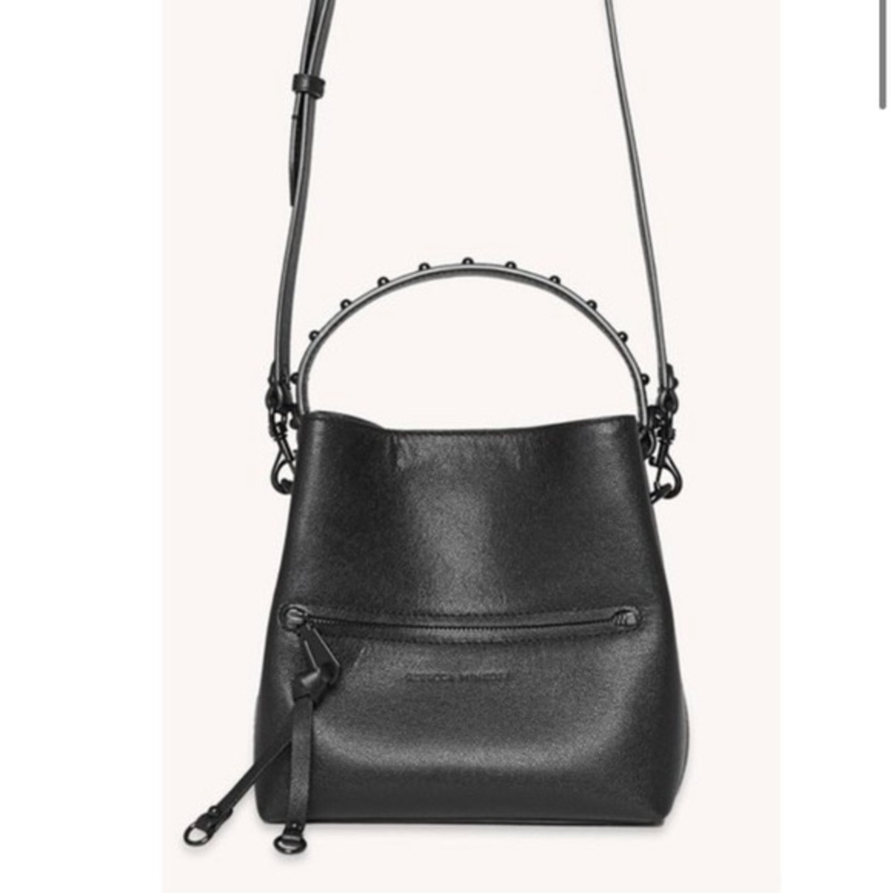 Rebecca Minkoff City Top Handle Crossbody Bag in Black NWOT